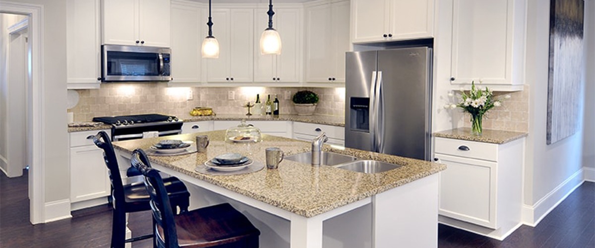 Kitchen Area of Beech One Cottage at Sterling Estates