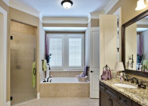 Interior View of Bathroom