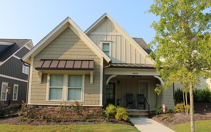 Front View of Dogwood Cottage