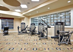 Workout Equipment at Sterling Estates Wellness Center