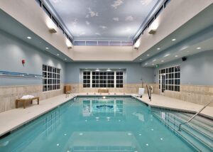 Indoor Heated Aerobic Pool at Sterling Estates of West Cobb