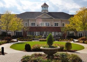 Centered View of Sterling Estates Building