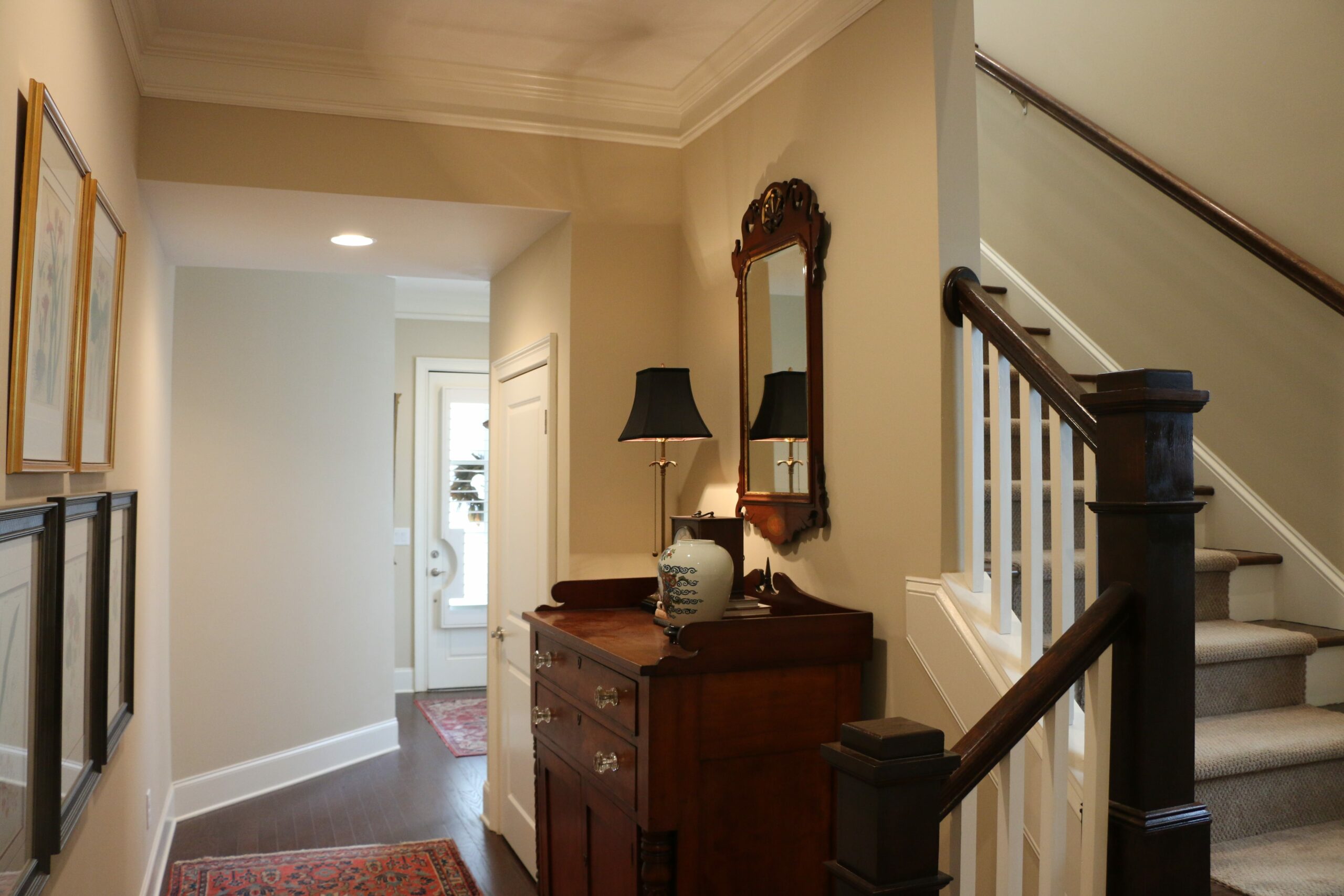 Foyer Inside a Beech Two Cottage at Sterling Estates
