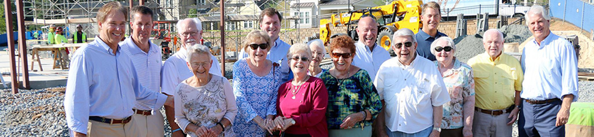 Residents of Sterling Estates at Groundbreaking