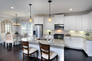 Interior View of Kitchen and Decor