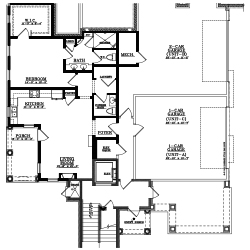 East Cobb thumbnail of the magnolia cottage terrace floor plan