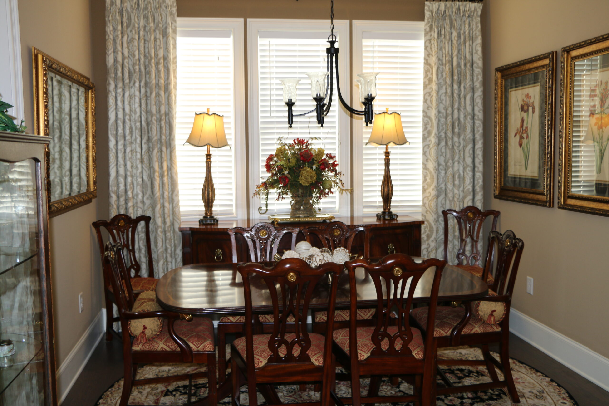 West Cobb Cypress Cottage Dining Room