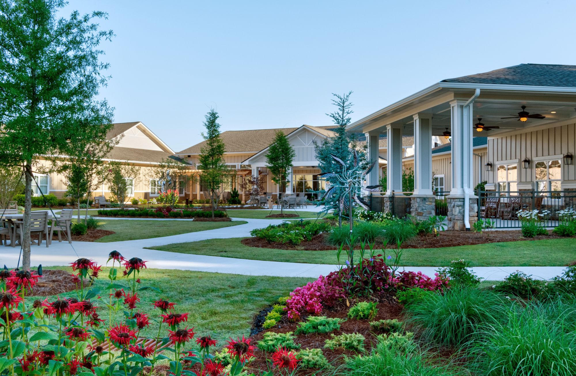 Exterior View of Sterling Estates Buildings