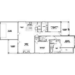 West Cobb Water Oak Cottage A Floor Plan