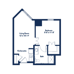 East Cobb Assisted Living Bradford 2 Floor Plan