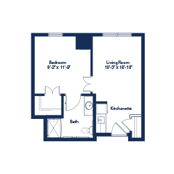 East Cobb Assisted Living Bradford Floor Plan