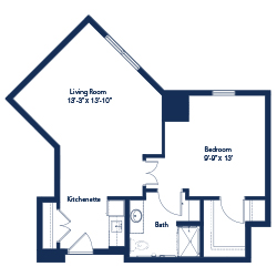 East Cobb Assisted Living Dover 2 Floor Plan