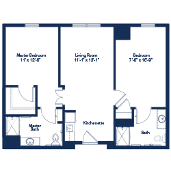 East Cobb Assisted Living Elms Floor Plan