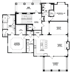 East Cobb Hawthorne Cottage Floor Plan