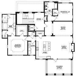 East Cobb Hawthorn Cottage B Floor Plan