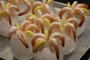 Shrimp Cocktail Served at Sterling Estates of East Cobb