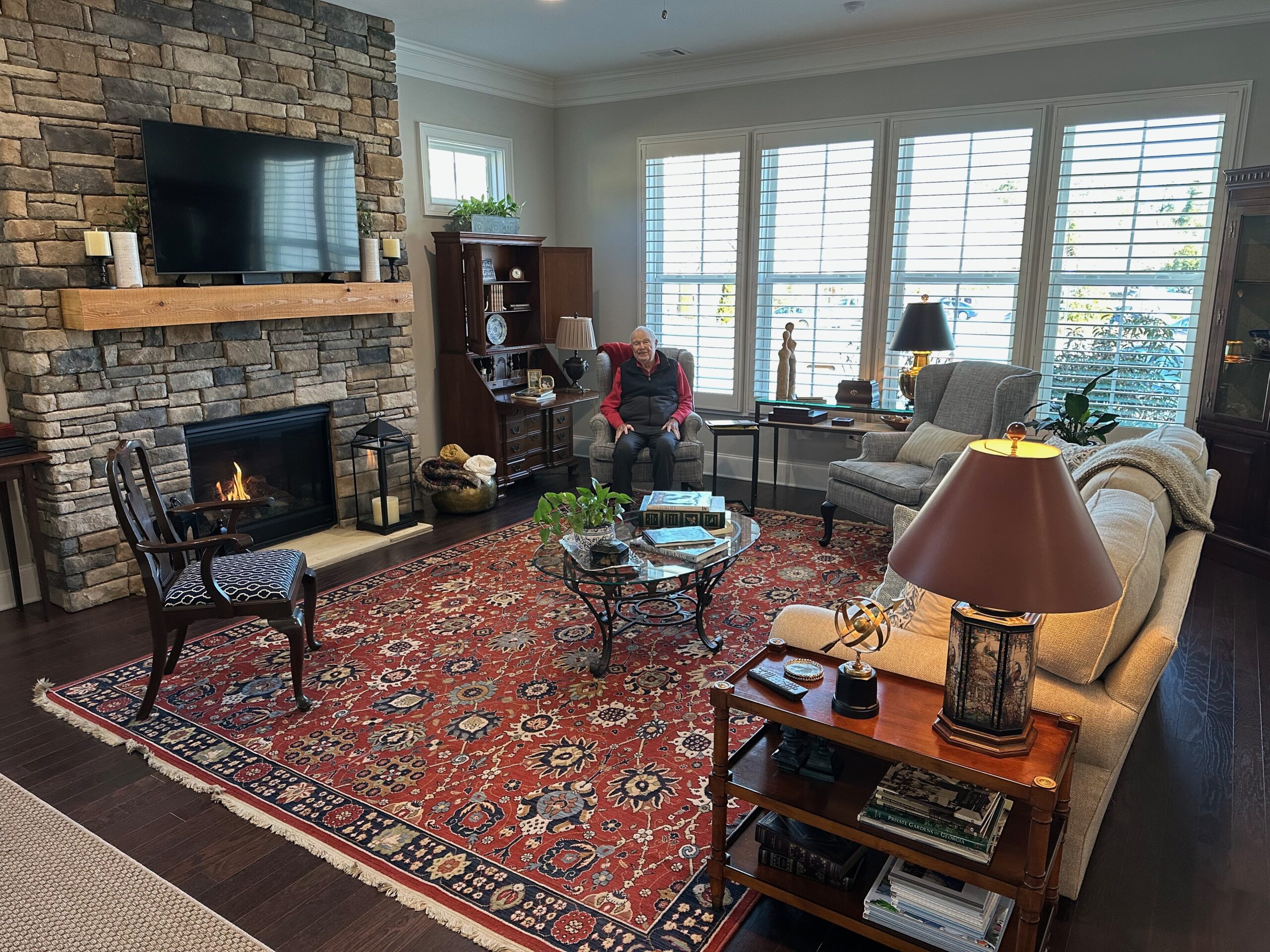 Cedar cottages-interior view