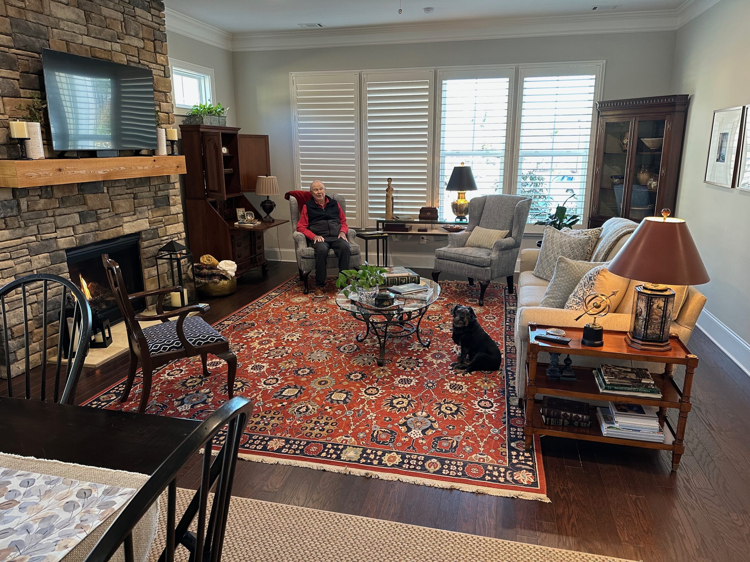 Cedar cottages-interior view