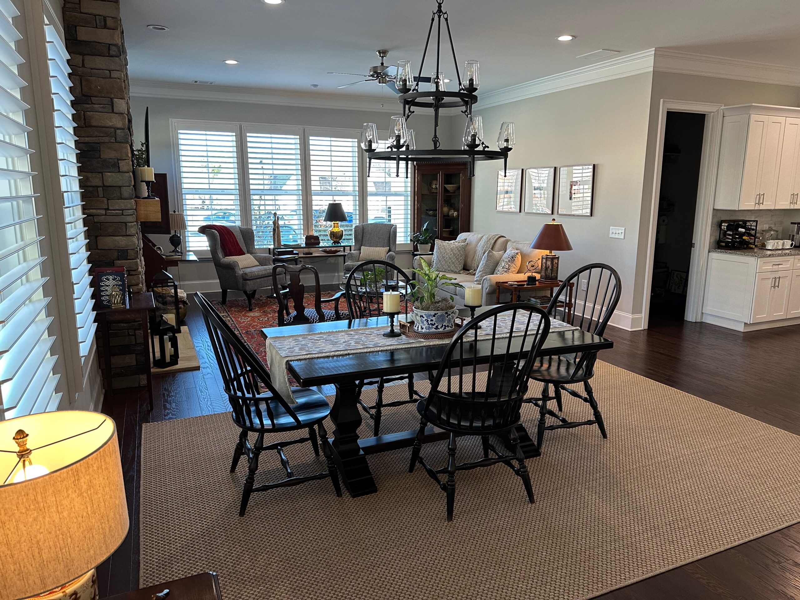 Cedar cottages-interior view