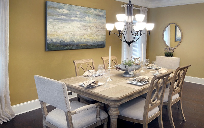 Dining Room of 1st Floor Magnolia Cottage at Sterling Estates